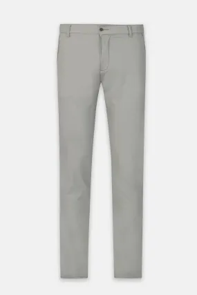 Pique Silver Chino Pant