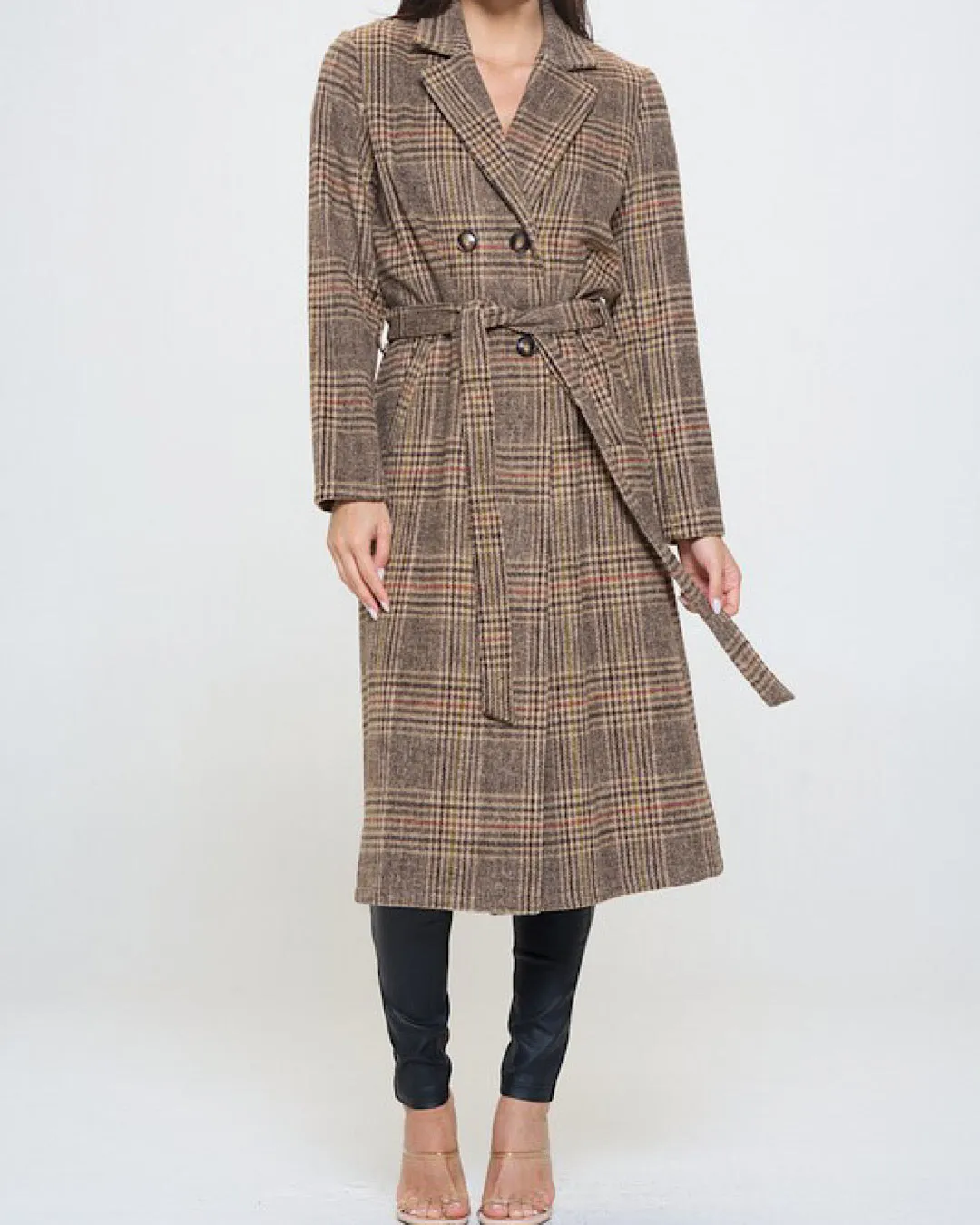 Plaid coat