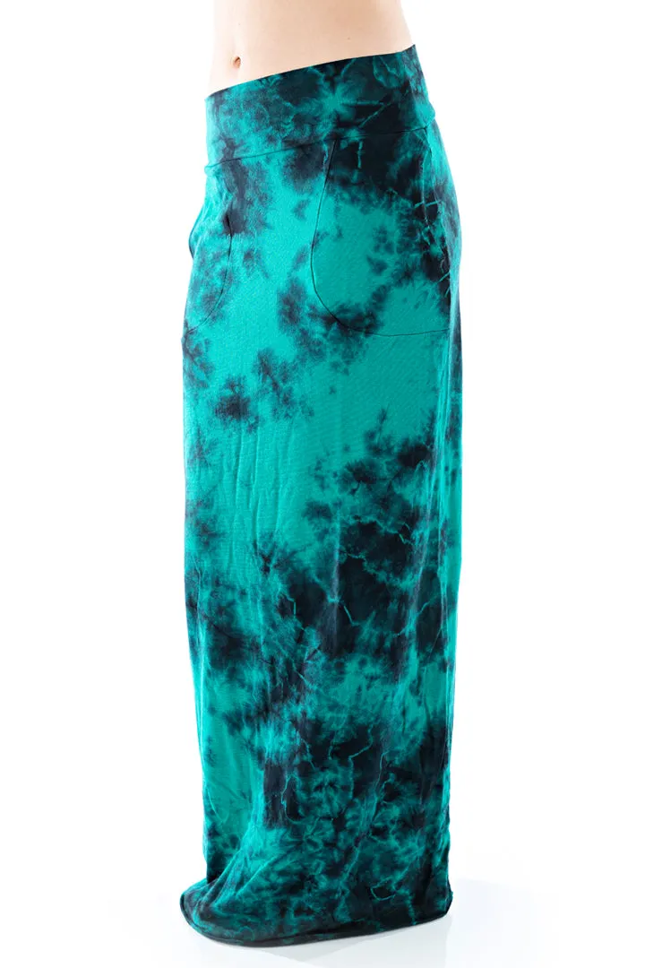 Pocket Maxi Skirt Crystal