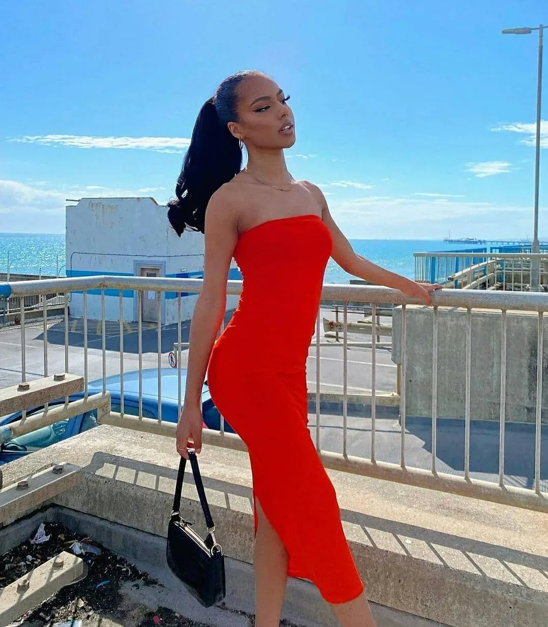 "Very Cherry" Maxi Dress/Skirt