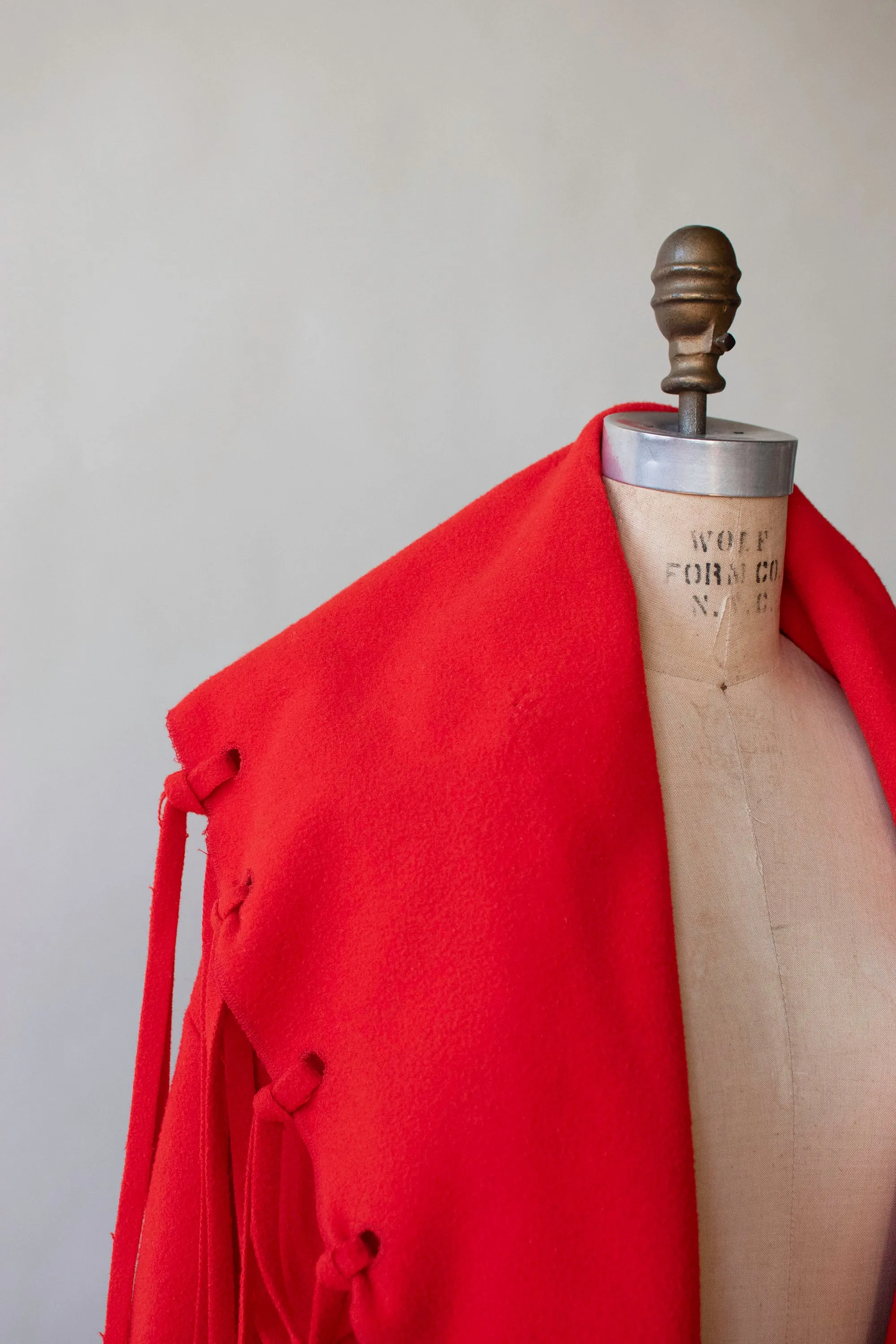Red Blanket Coat | Randolph Duke