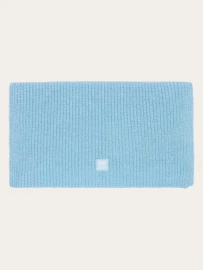 Rib knit scarf - Glacier Lake
