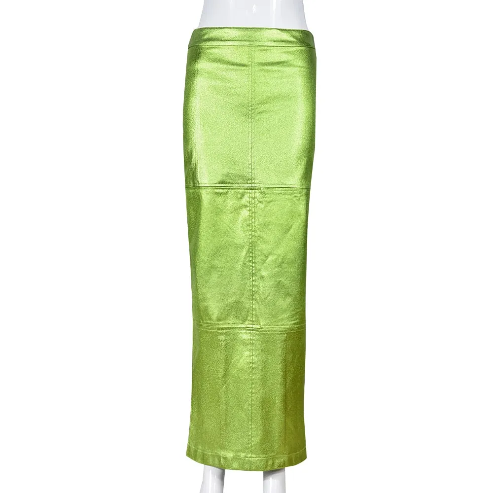 Runway Maxi Split Skirt