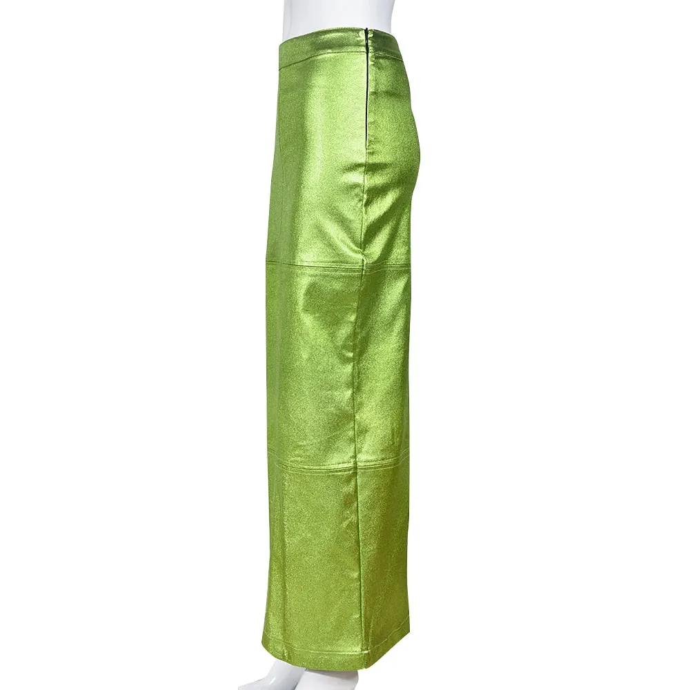 Runway Maxi Split Skirt