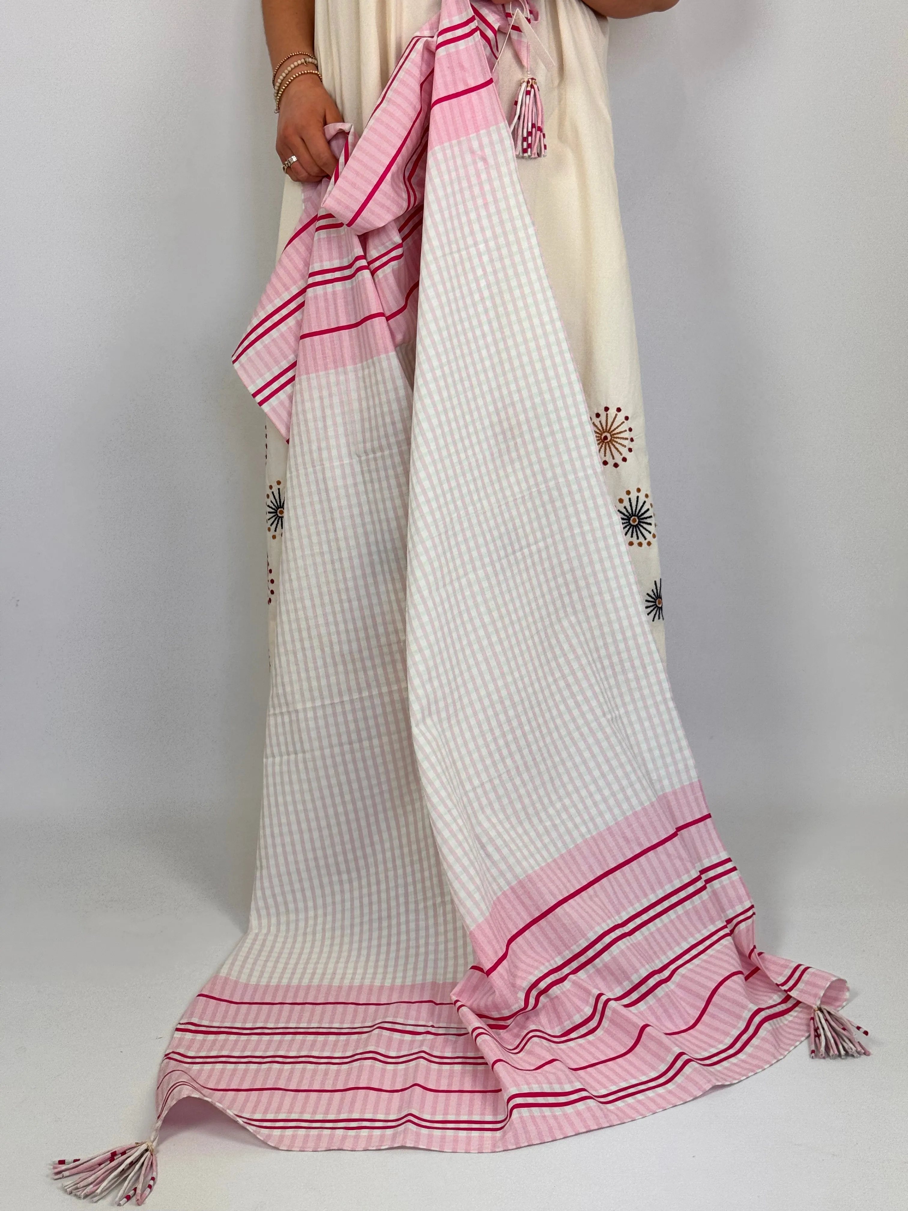 Stella Forest Frida Scarf Pink