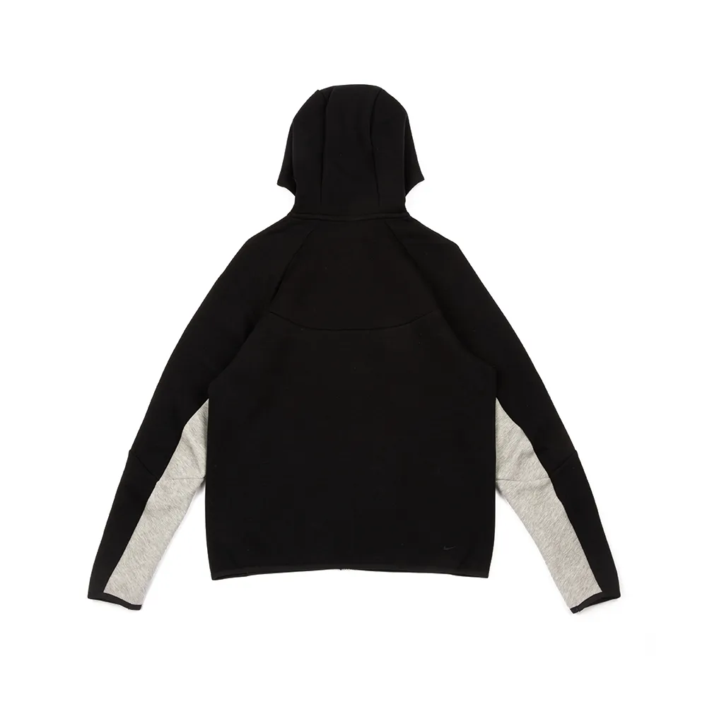Tech FZ Windrunner Hoodie 'Black/Dark Grey Heather'