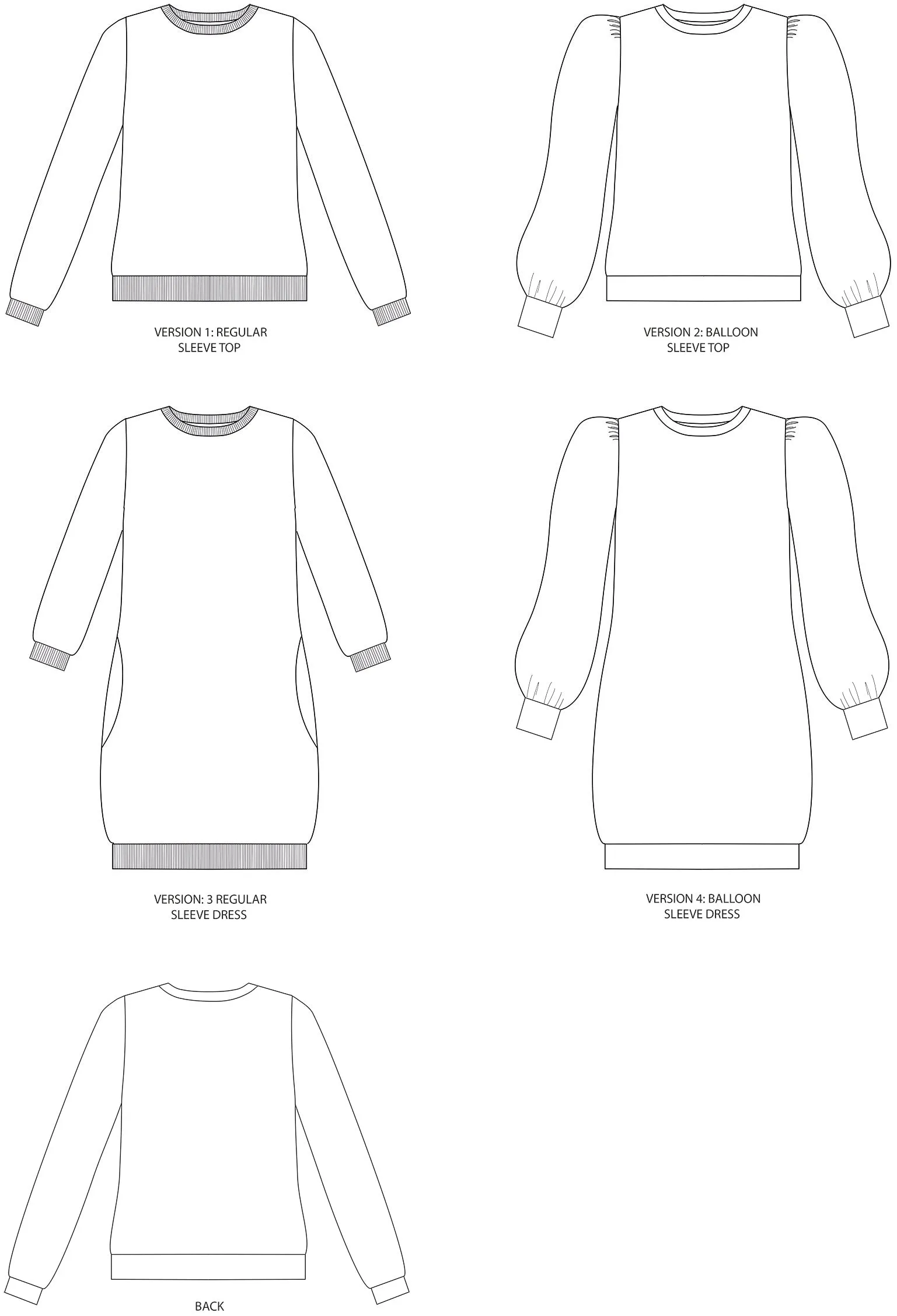 Tilly and the Buttons Billie - Printed Sewing Pattern SIZE 6 - 34