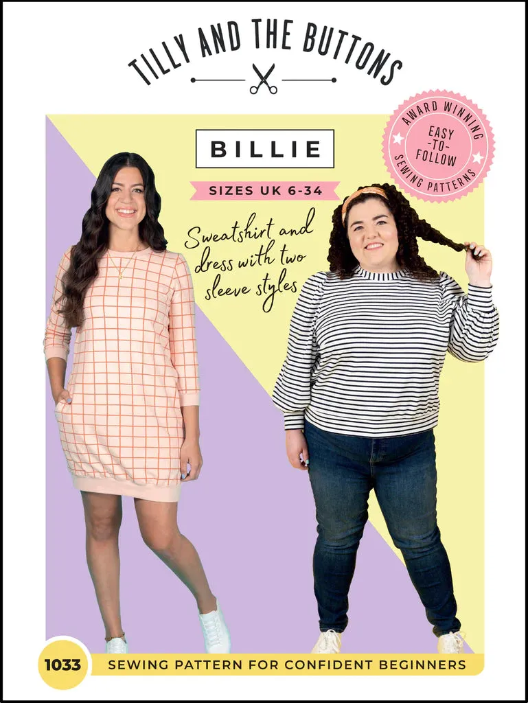 Tilly and the Buttons Billie - Printed Sewing Pattern SIZE 6 - 34