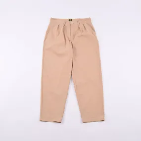 VDR Beige Tropical Two-Tuck Pants