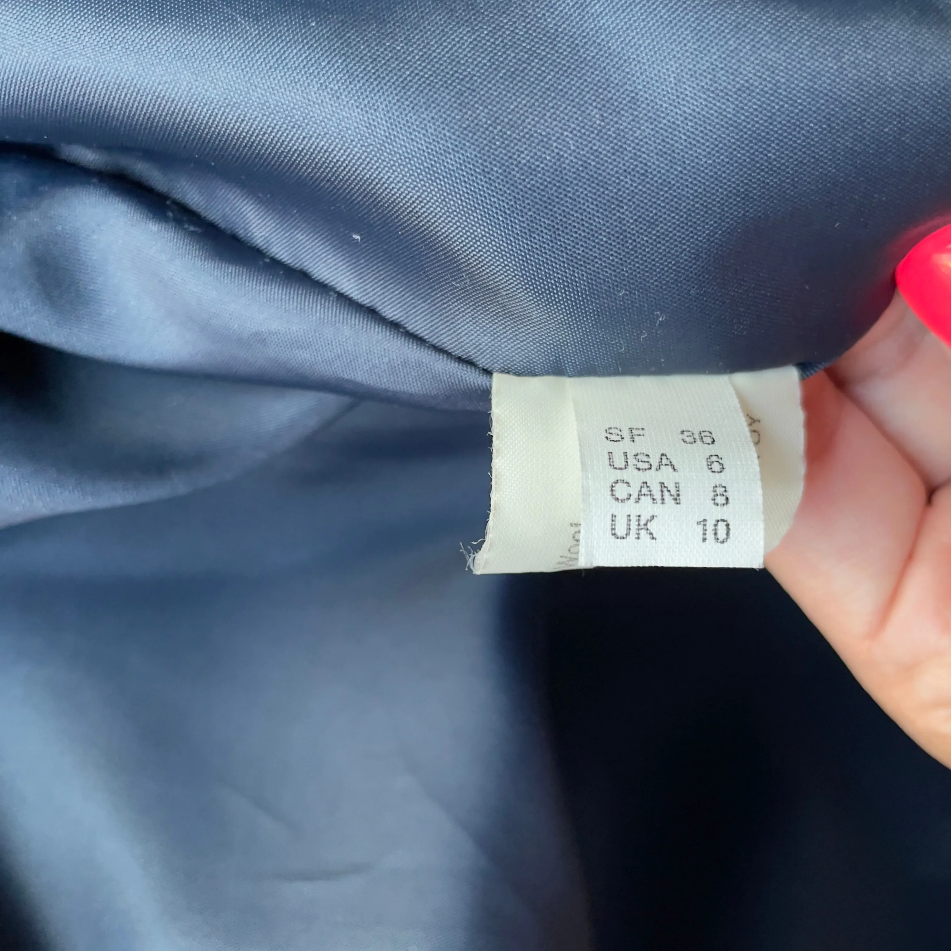Vintage Navy Blue Over Coat - Master Coat