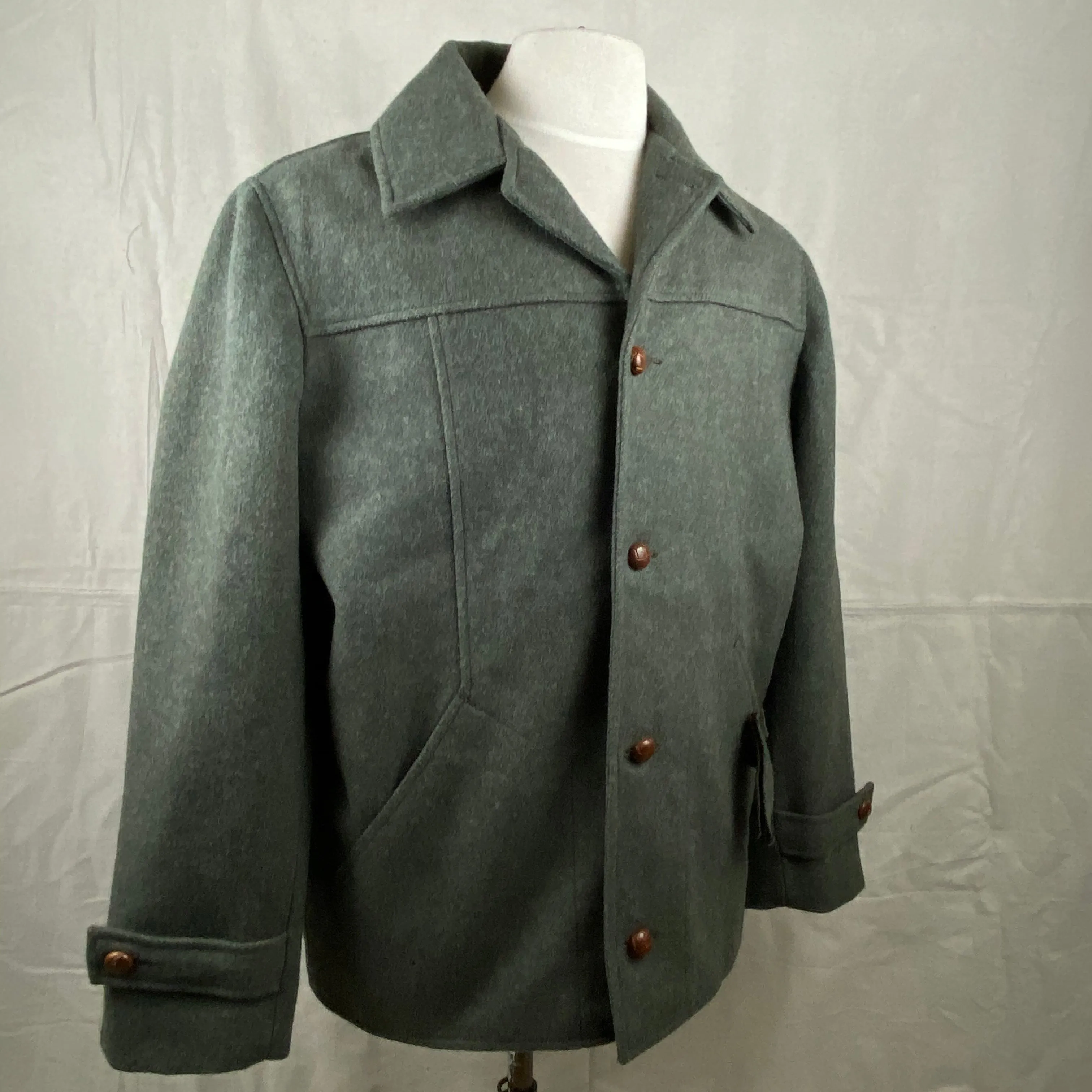 Vintage Union Made Filson Wool Car Coat Lot 201 Size 40