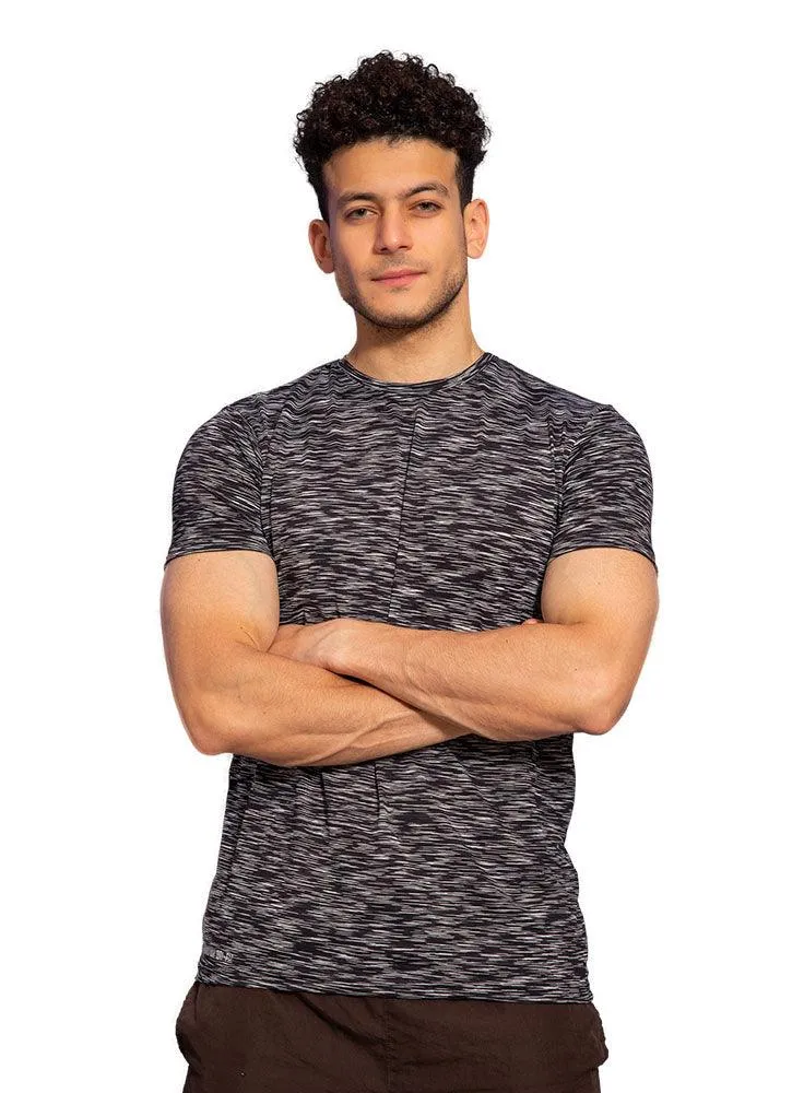 Zebra-Black Sigma Round T-shirt