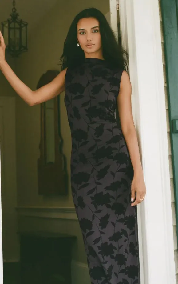 ZSUPPLY Tatum Shadow Floral Midi Dress